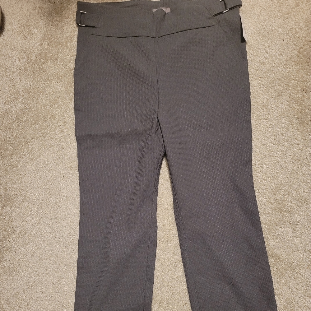 NWT Grey Cropped dress pants